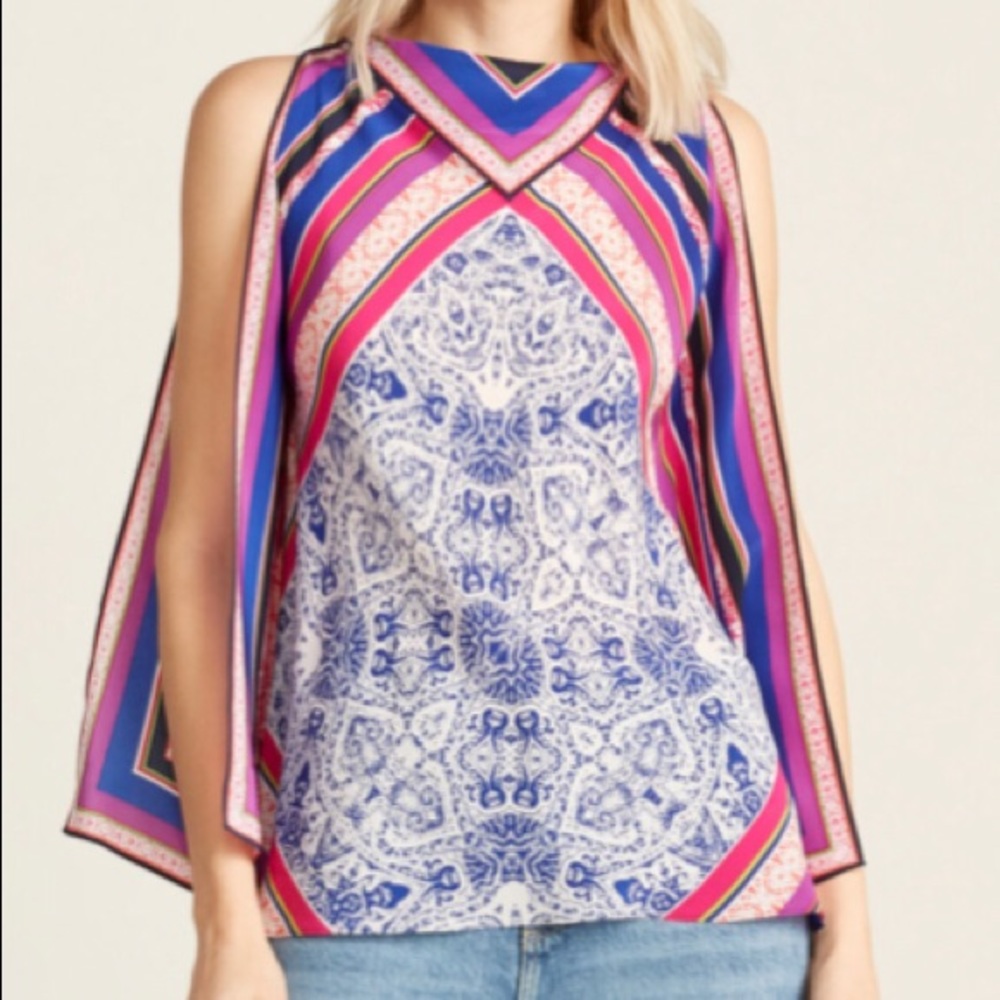 Trina Turk Toluca Handkerchief Top